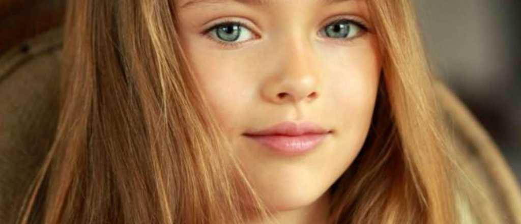 La niña más bella del mundo dejó la escuela para ser modelo