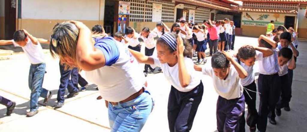 El lunes habrá simulacro de terremoto en las escuelas