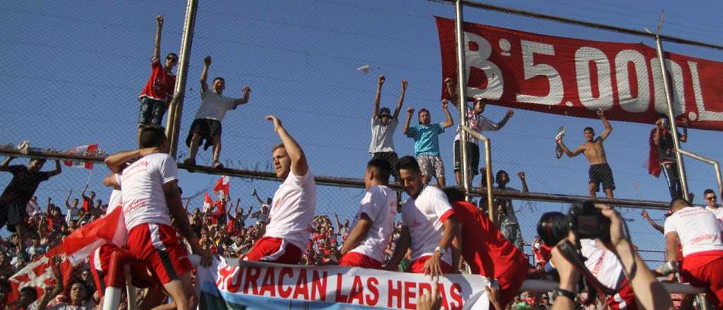 Fiesta en Las Heras: las fotos del festejo de Huracán