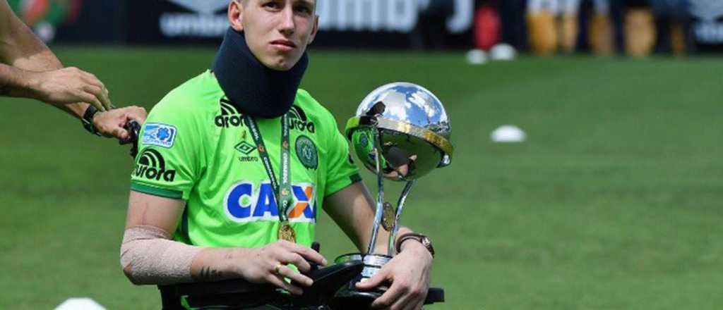 El arquero del accidente de Chapecoense y un emocionante desafío