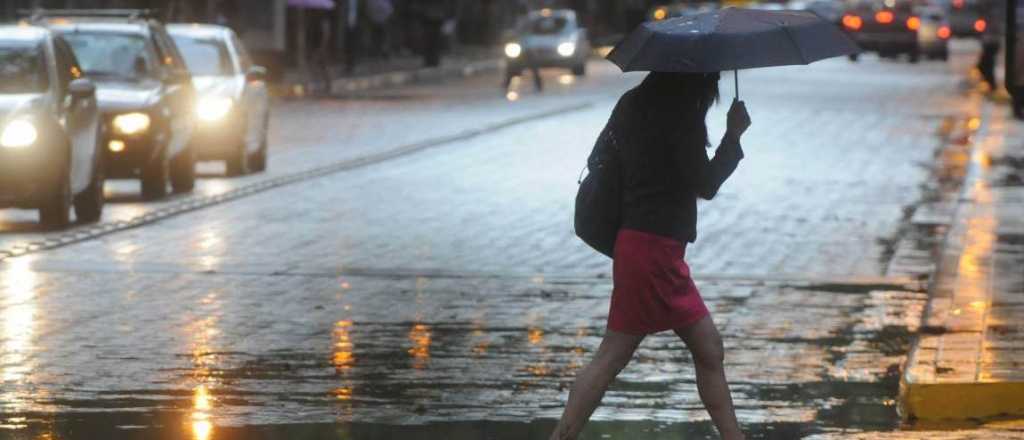 Tres días de lluvias en Mendoza y fuerte descenso de la temperatura