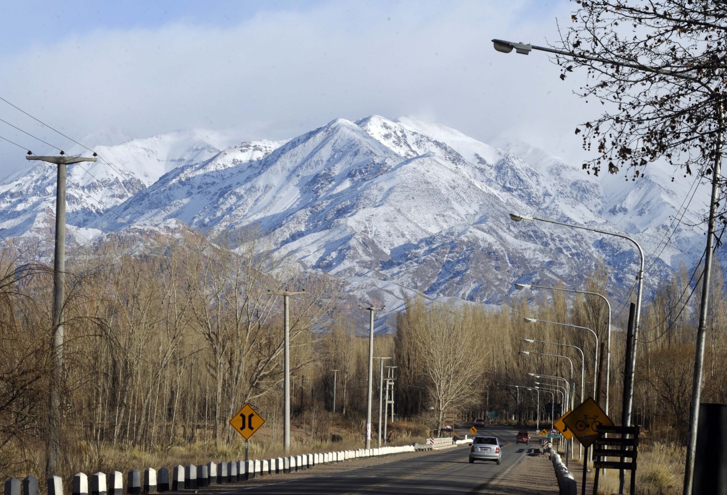 Vientos intensos y posible zonda en Cordillera - Mendoza Post