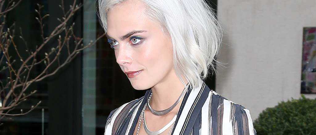 Cara Delevigne se lanzó como cantante para su nueva película