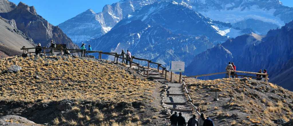 Por un fuerte temporal, cerraron el acceso al Parque Provincial Aconcagua