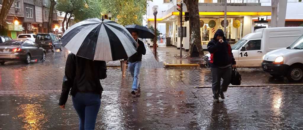 Pronóstico: lunes frío y probables lluvias en Mendoza