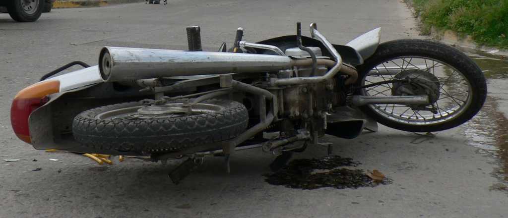 Un motociclista quedó grave luego de un choque en San Rafael