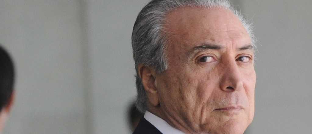 Temer fue liberado pero continúa acusado por corrupción