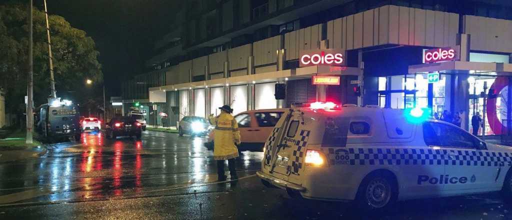 Atentado y muerte en Melbourne