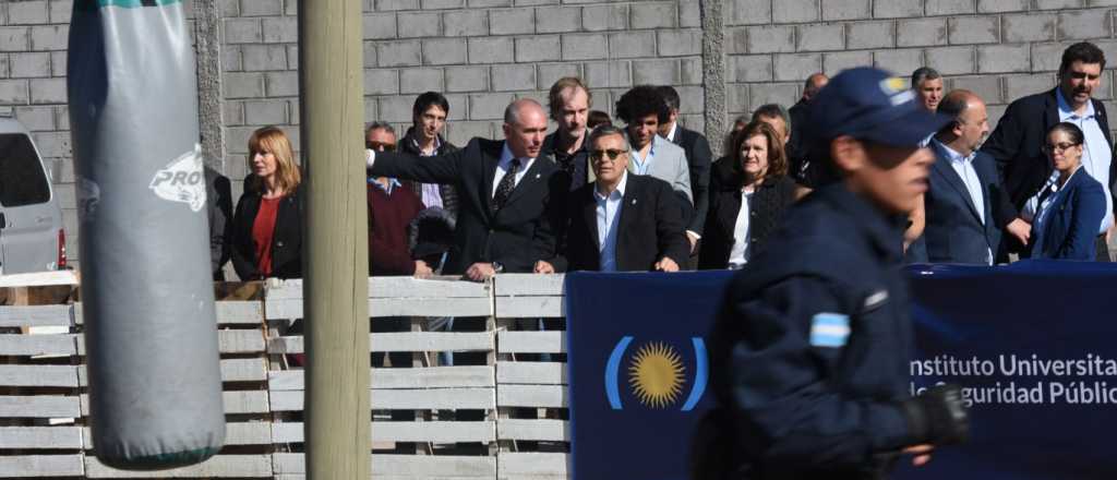 Así es el centro de entrenamiento policial que inauguró Cornejo