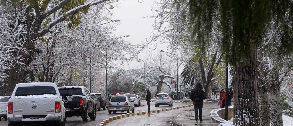 Las mejores fotos de la nieve en Mendoza