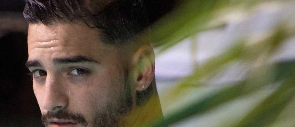 La foto de Maluma grabando un tema con una superestrella