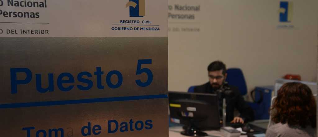 Este miércoles no atenderán las oficinas del Registro Civil de Mendoza