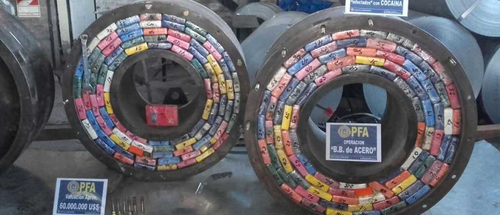 Bobinas Blancas: la empresa hizo 50 envíos con droga desde Mendoza