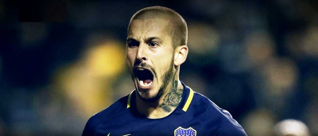 Video: el goleador de Boca protagonizó una pelea en los vestuarios de Brasil