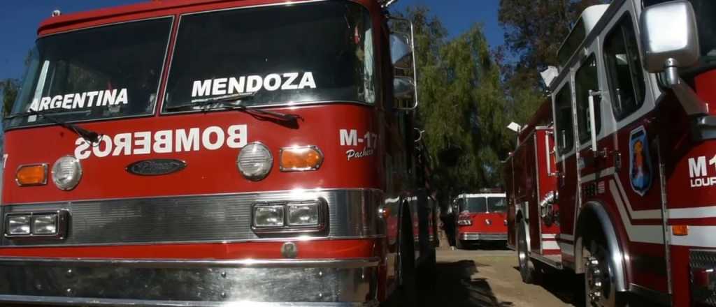 Siete personas internadas por un incendio en San Rafael