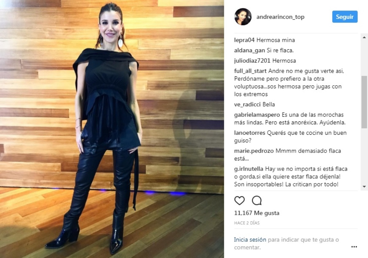 La foto que preocupó a los seguidores de Andrea Rincón - Mendoza Post