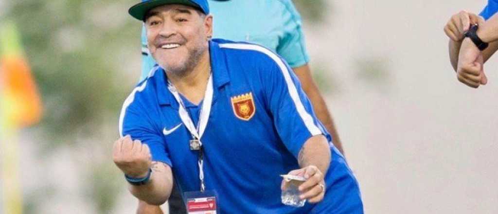 Maradona le pegó duro a Chile por la deportación de Tyson