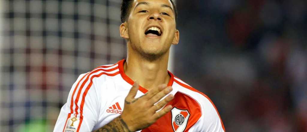 Sebastián Driussi dijo que volverá a River en junio o en 2022