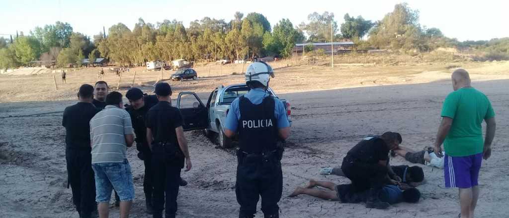 De película: robaron en Vistalba y los detuvieron en El Carrizal