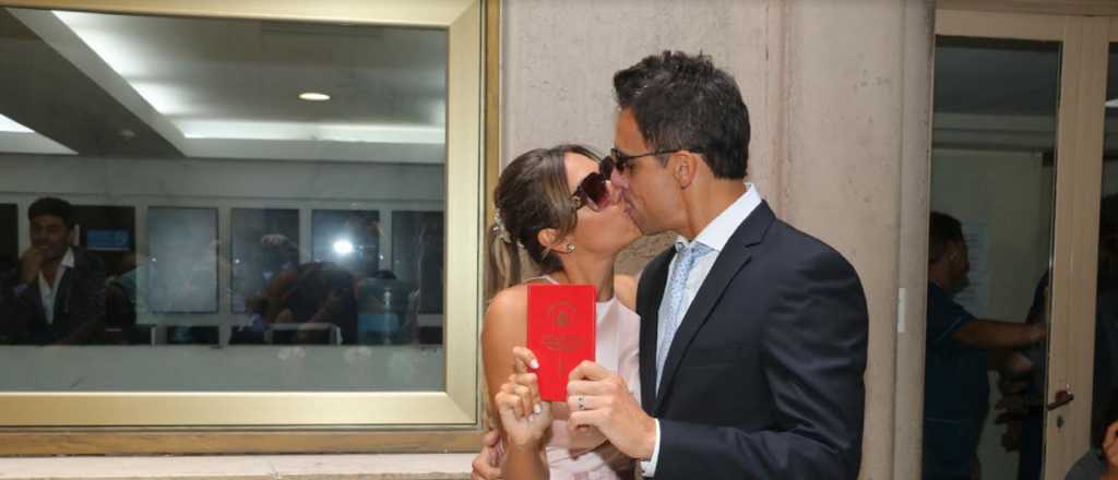 Se casó Floppy Tesouro y su marido hizo un chiste muy desafortunado