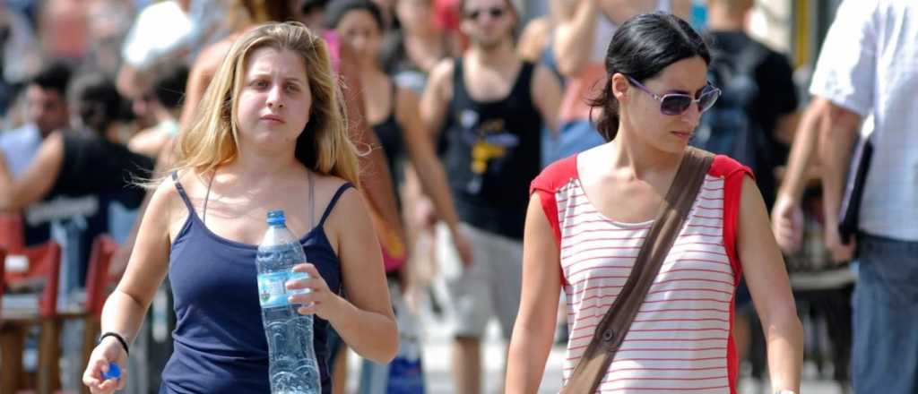 Calor e inestabilidad en Mendoza