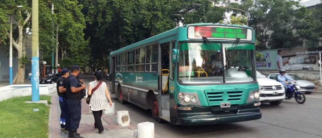 Desvíos del transporte público en Godoy Cruz  