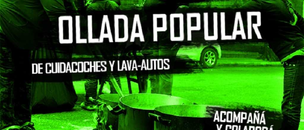 "Trapitos" y "lava autos" mendocinos harán una olla popular en la Plaza Independencia