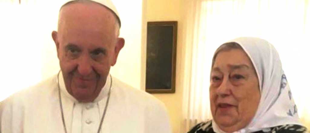 El papa le envió una carta a Hebe de Bonafini por su "admirable trayectoria"