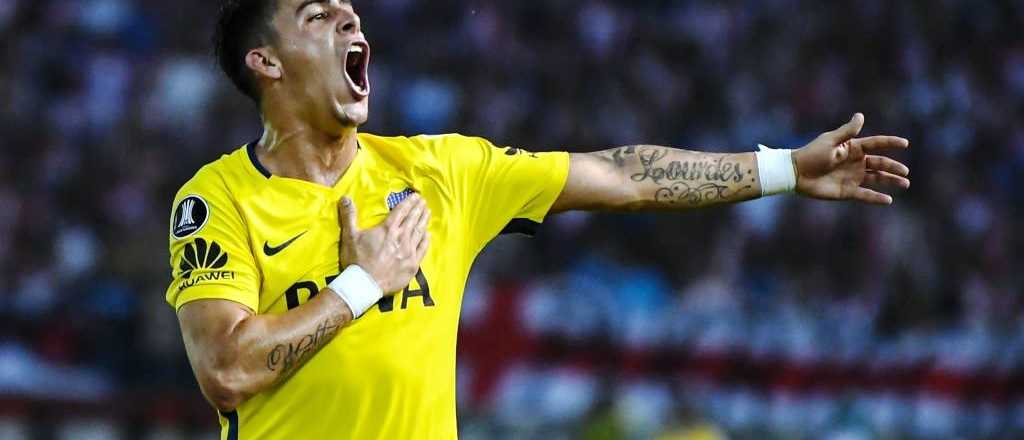 Pavón pegó el faltazo a la práctica en su regreso a Boca