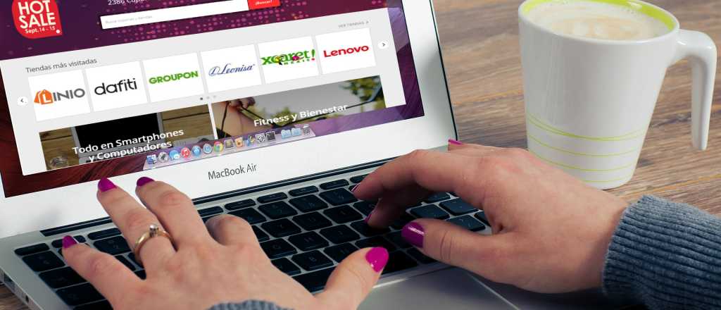 Balance positivo durante el primer día del "Hot Sale"