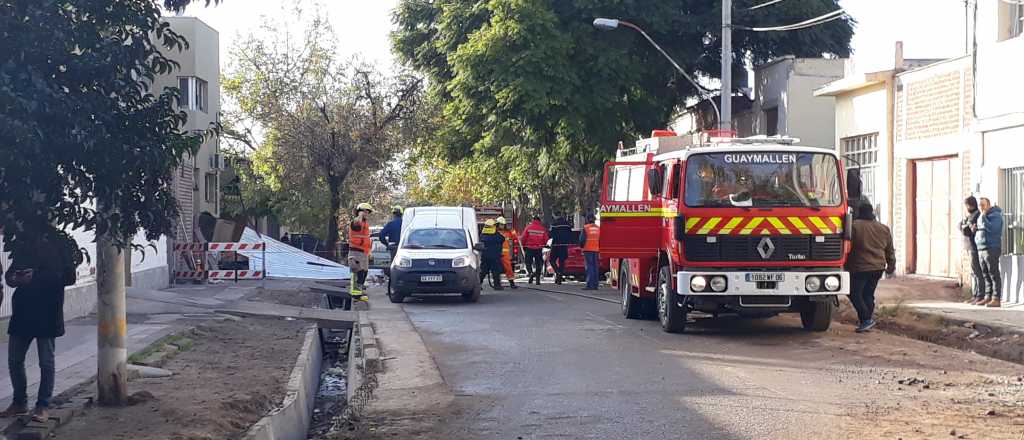 Investigan las causas en las que murió calcinada  una mujer en Guaymallén