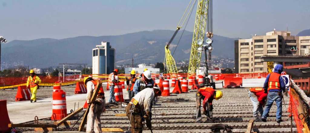 Bruscas caídas de la construcción y de la producción industrial