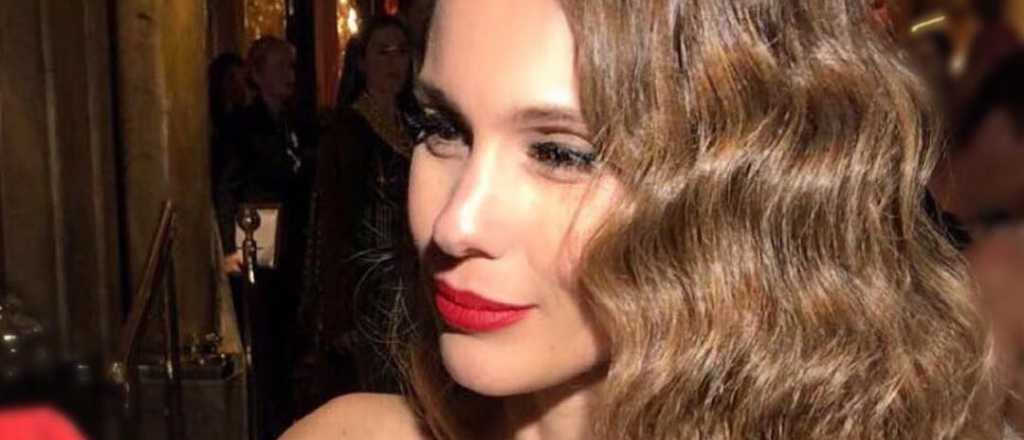 Pampita fue fotografiada con su novio mientras Pico le cuidaba los chicos