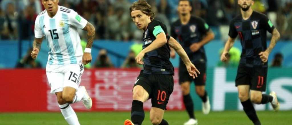 Luka Modric se solidarizó con el Kun Agüero por su problema de salud