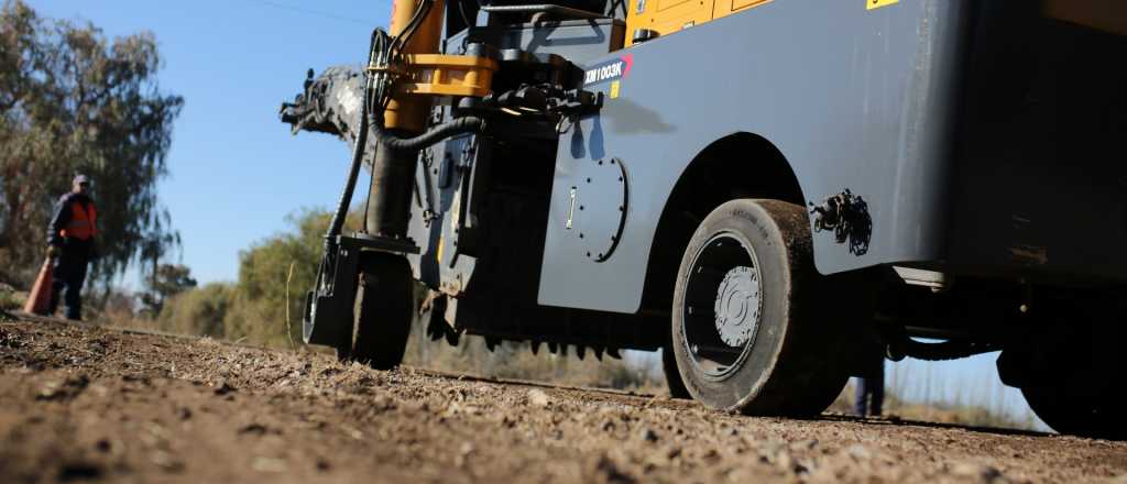 Las Heras: 23 barrios tendrán sus calles asfaltadas