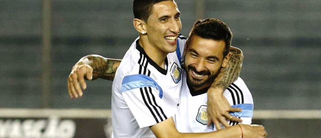 Lavezzi "gastó" a Di María por una publicación en Instagram