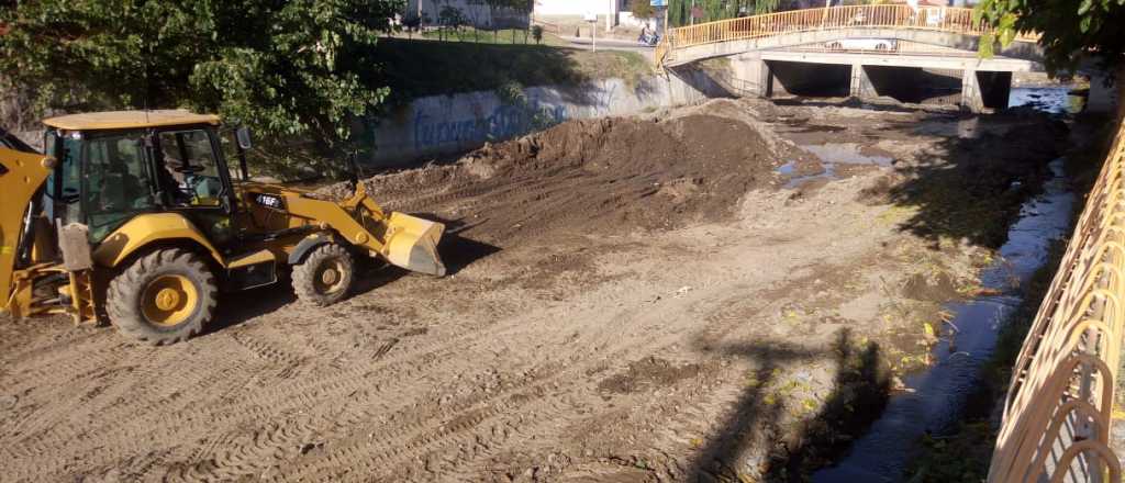 Extrajeron más de 100 camionadas de residuos del arroyo El Molino en Tupungato