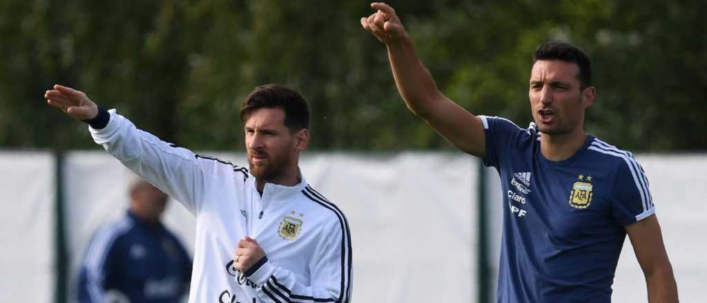 La frase de Scaloni sobre Messi que tranquilizó a todos