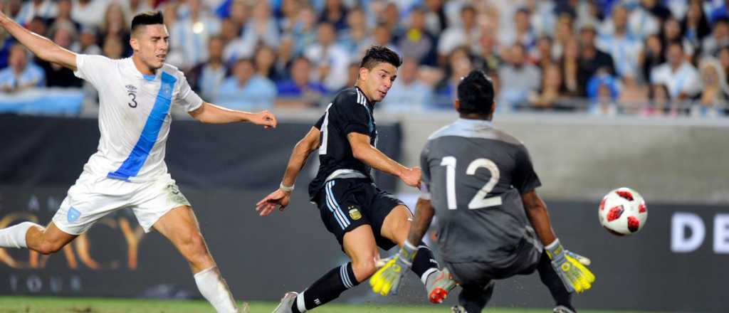 Debut con gol: la palabra de Simeone tras el partido ante Guatemala