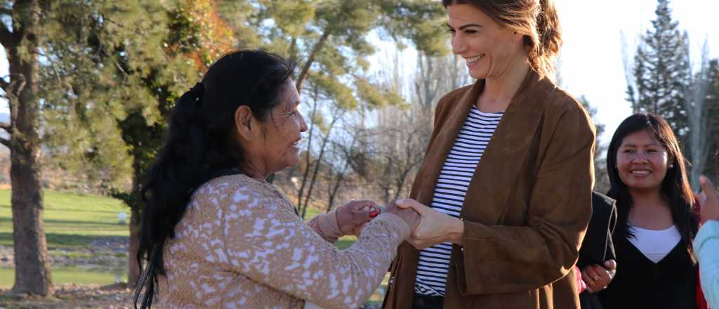 La reunión de Juliana Awada con "Cristina" en Potrerillos