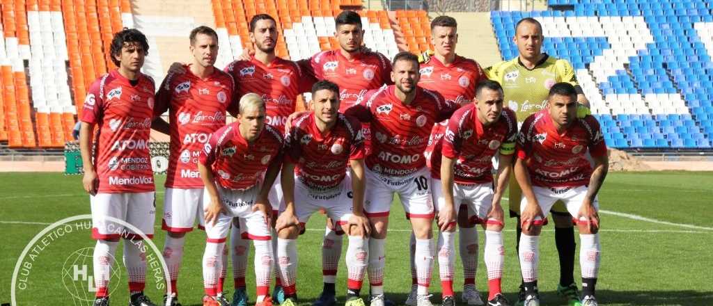 El plantel de Huracán Las Heras se solidarizó con Joan Juncos