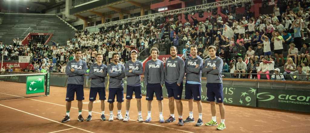 Todo listo en San Juan para la presentación de Argentina en Copa Davis