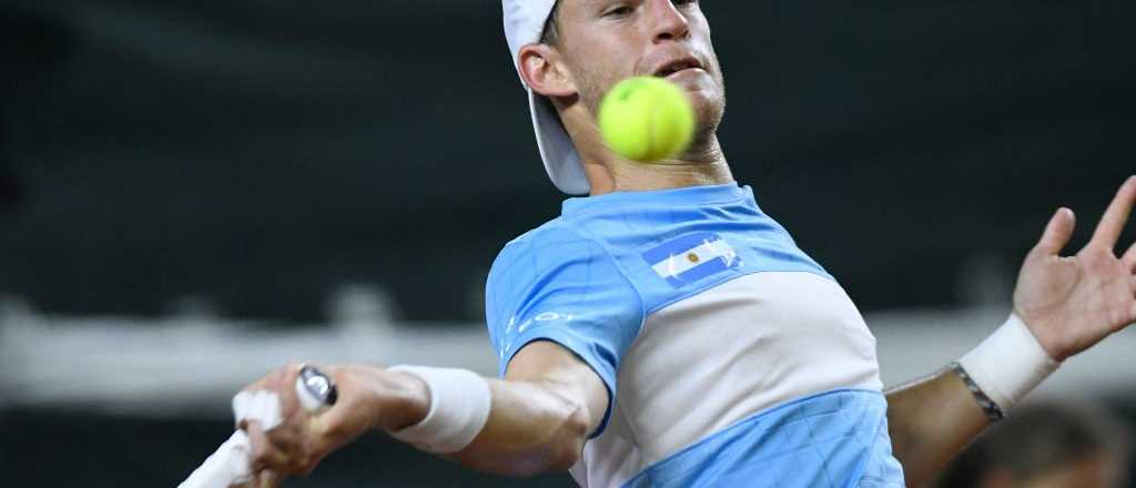 Schwartzman superó a Giraldo y Argentina ganó el primer punto