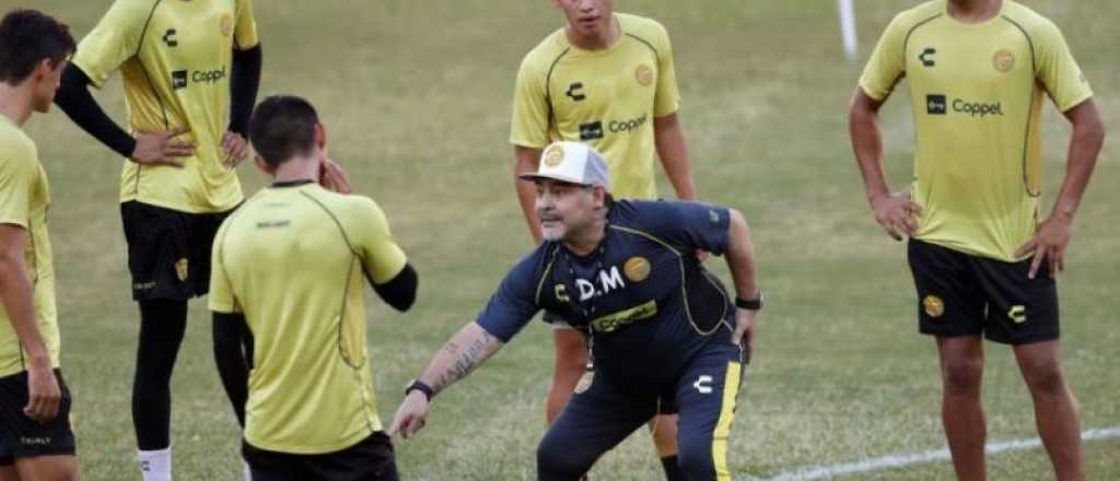 Maradona debuta como DT de Dorados: dónde se podrá ver en Argentina