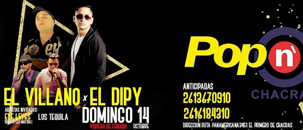 Mega Fiesta del Pop n´Roll este domingo: imperdible