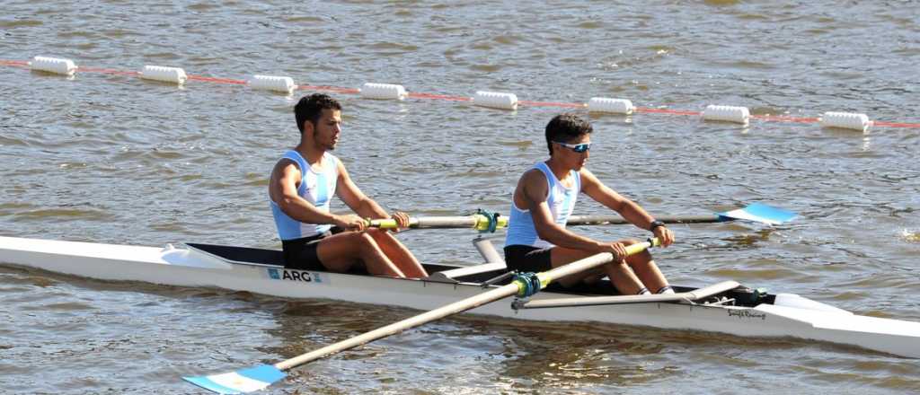 Un chico mendocino se metió en las semis de remo