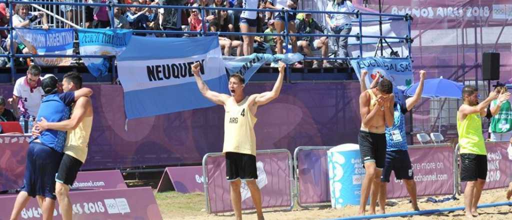 Argentina se metió en semis de beach handball en mujeres y hombres