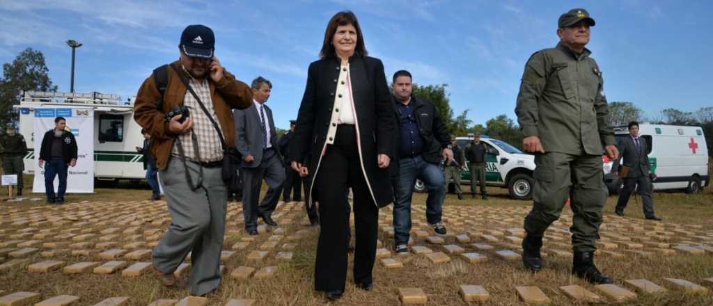 Bullrich le contestó a Kicillof: "A los narcos los metemos presos"