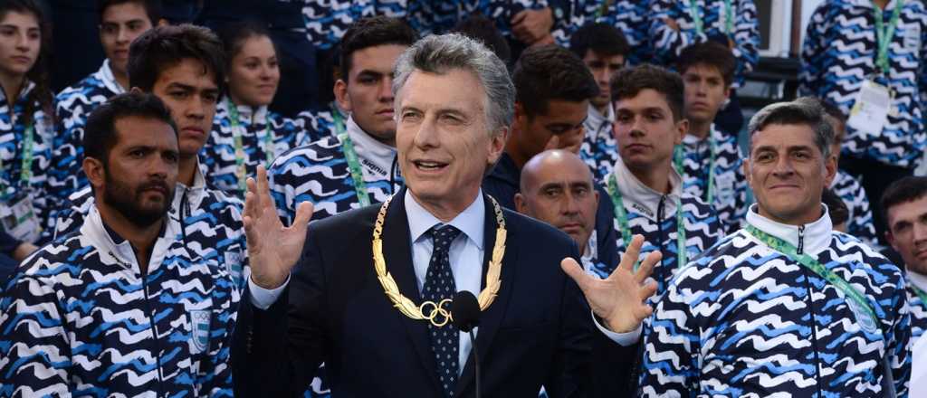 Macri sobre los atletas olímpicos argentinos: "Me he sentido orgulloso"