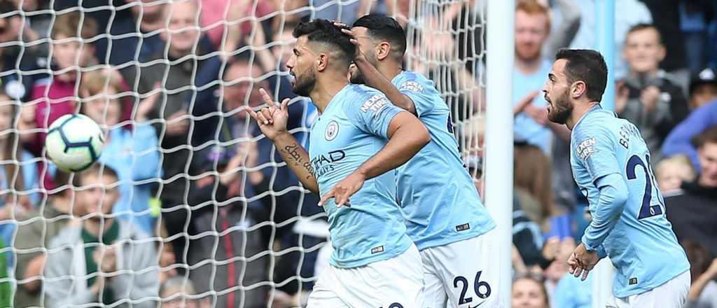 Videos: goles de Agüero y Lamela en la Premier League